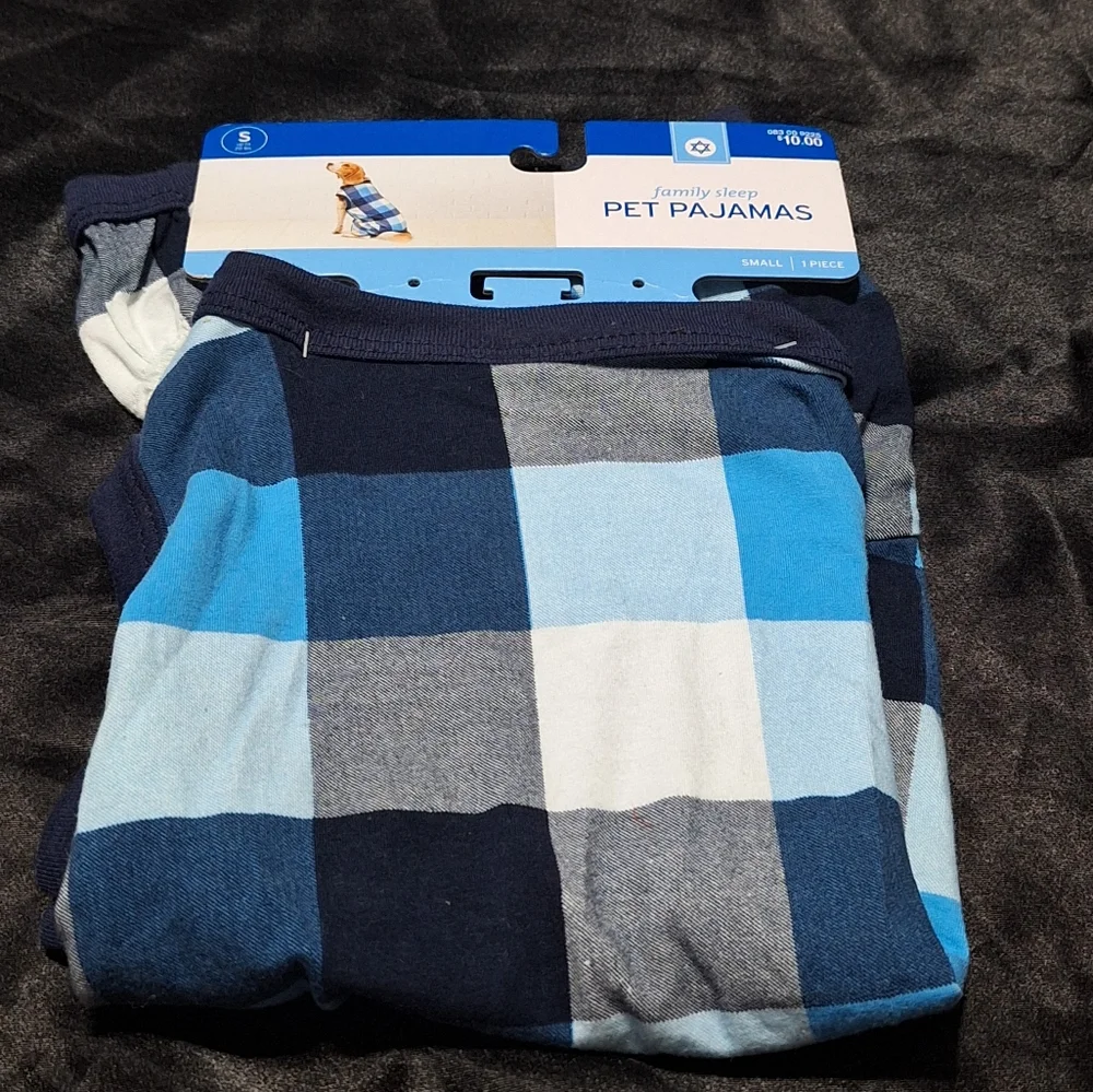 New Holiday Pet Pajamas~Hanukkah~Christmas~Small~Winter Dog Clothes